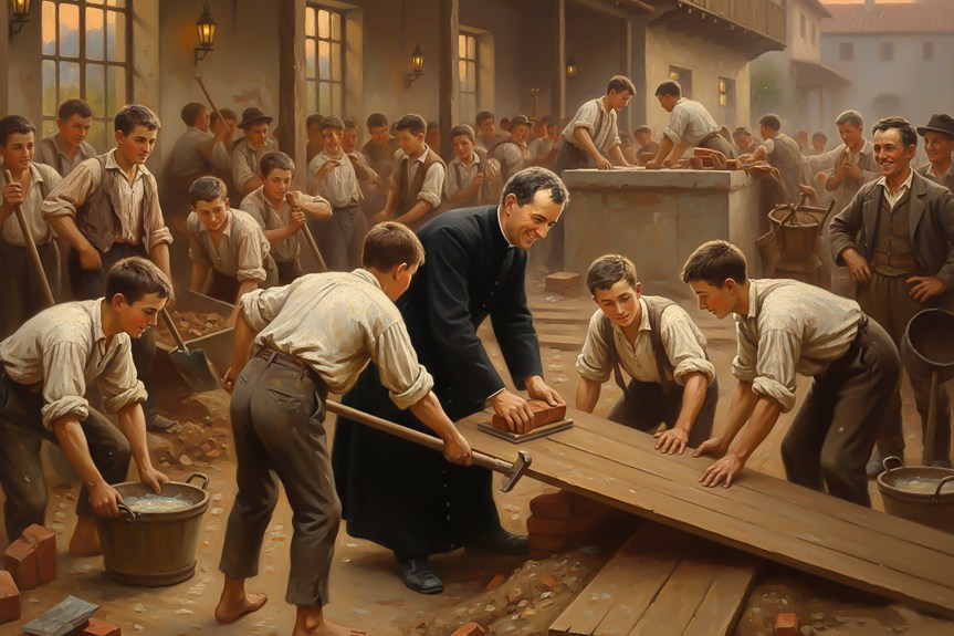 El Oratorio construido por los&nbsp;muchachos