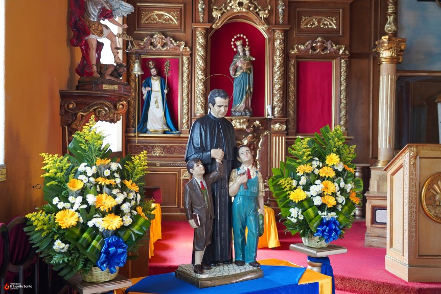 Don Bosco inicia su novena con un altar lleno de fe y&nbsp;alegría