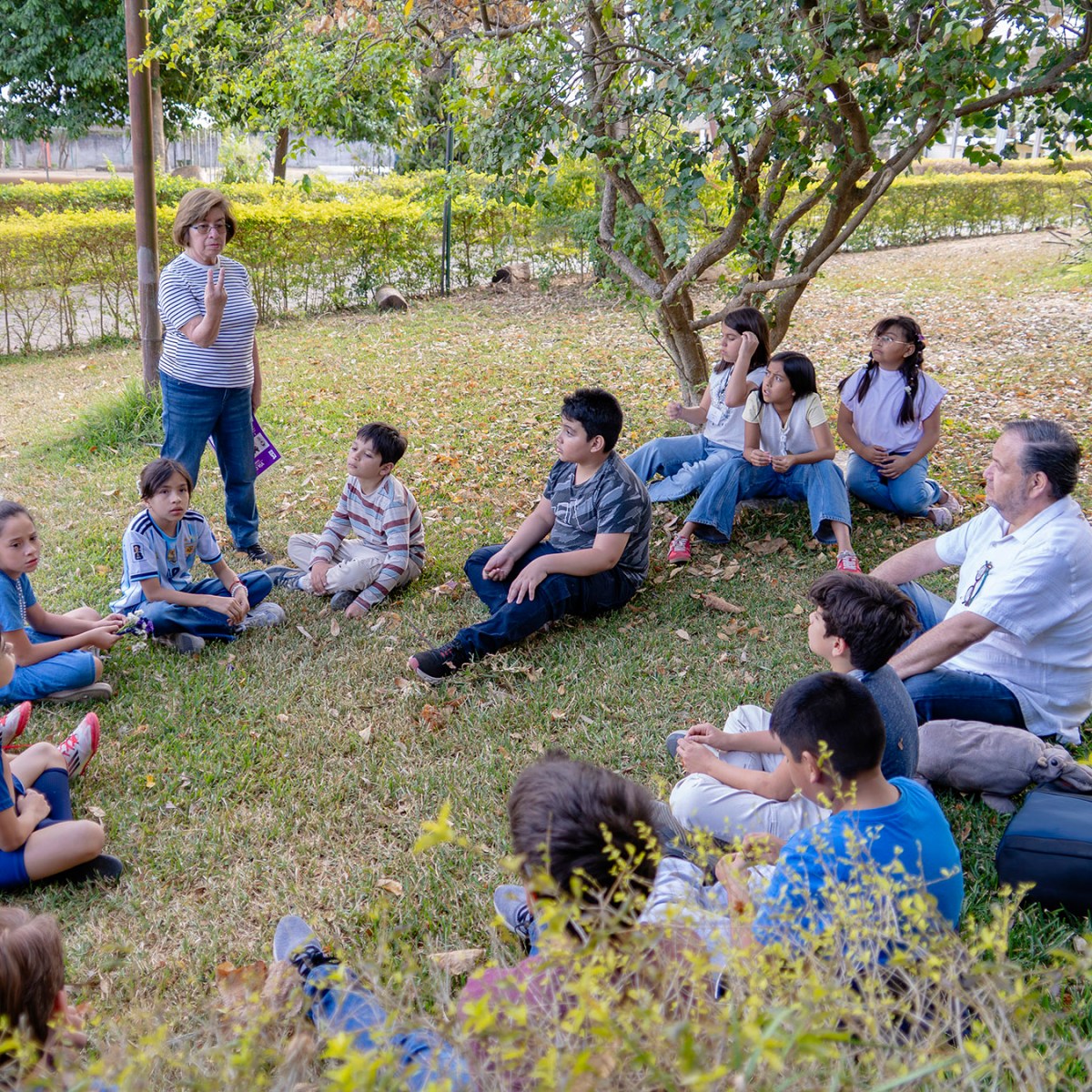 Niños descubren el sentido del Vía&nbsp;Crucis