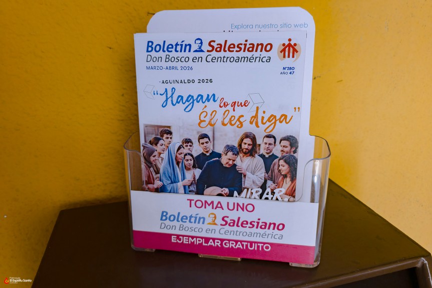 Nueva edición del Boletín Salesiano ya está disponible en la&nbsp;parroquia