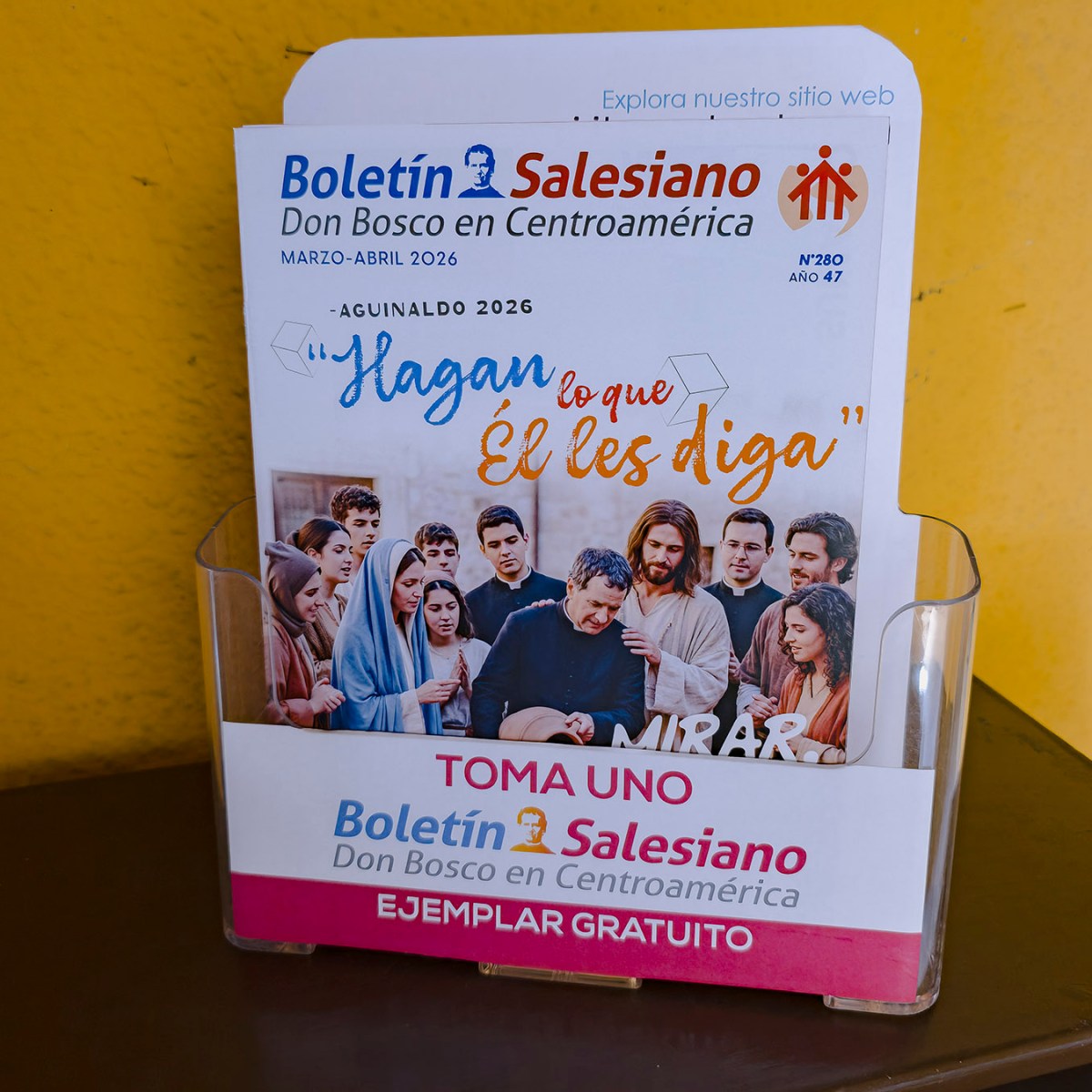 Nueva edición del Boletín Salesiano ya está disponible en la&nbsp;parroquia