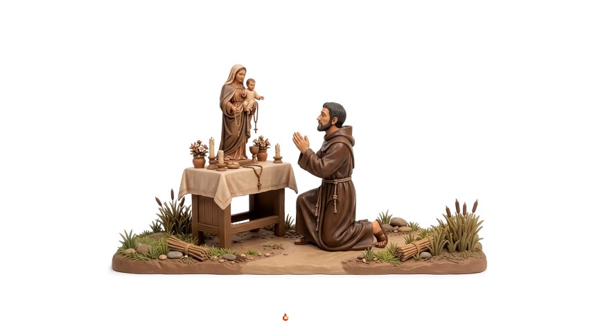 Gran amor a la Virgen del Rosario y la Inmaculada&nbsp;Concepción