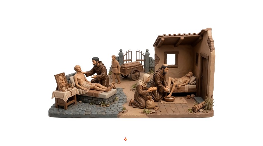 Gran vocación por los enfermos y&nbsp;necesitados