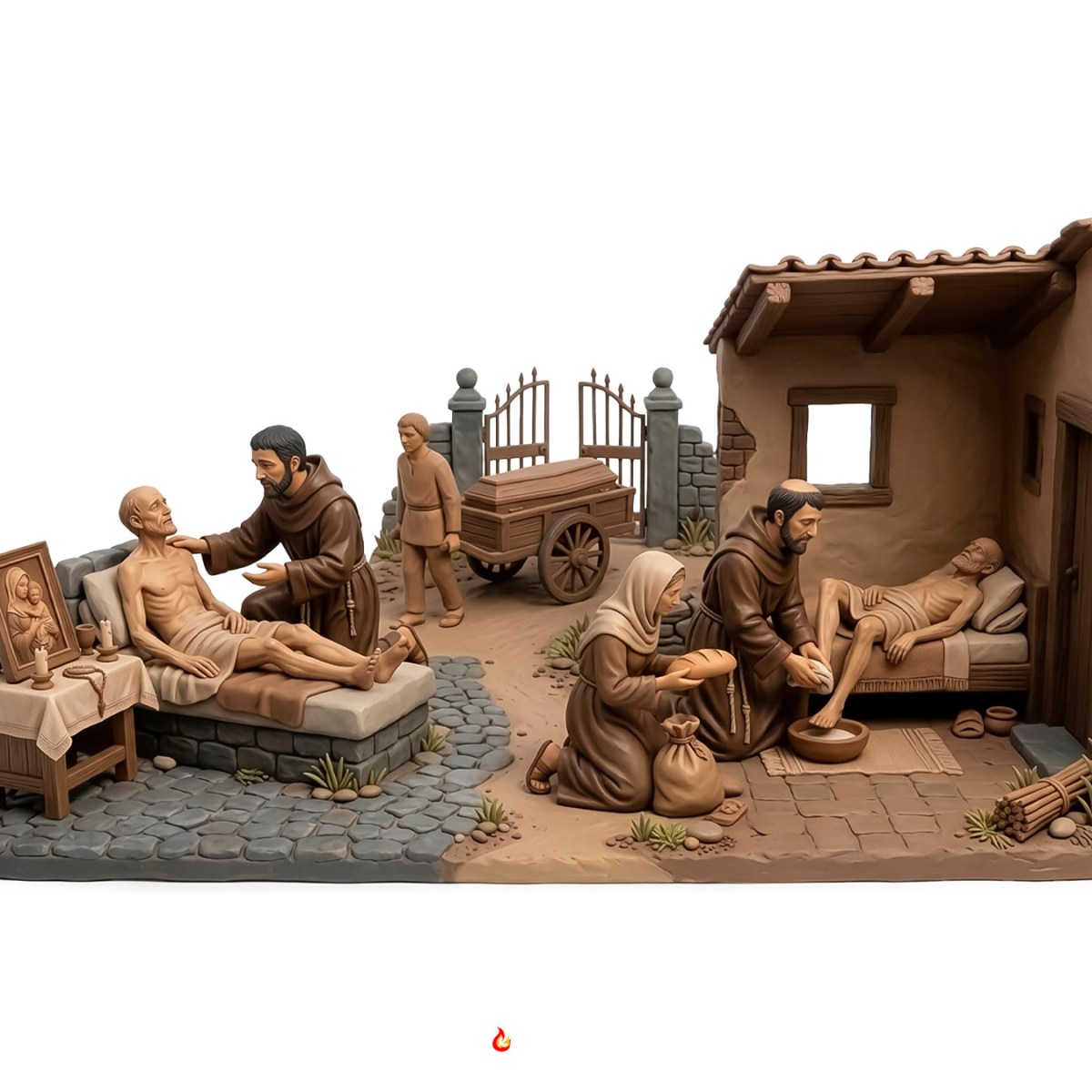 Gran vocación por los enfermos y&nbsp;necesitados