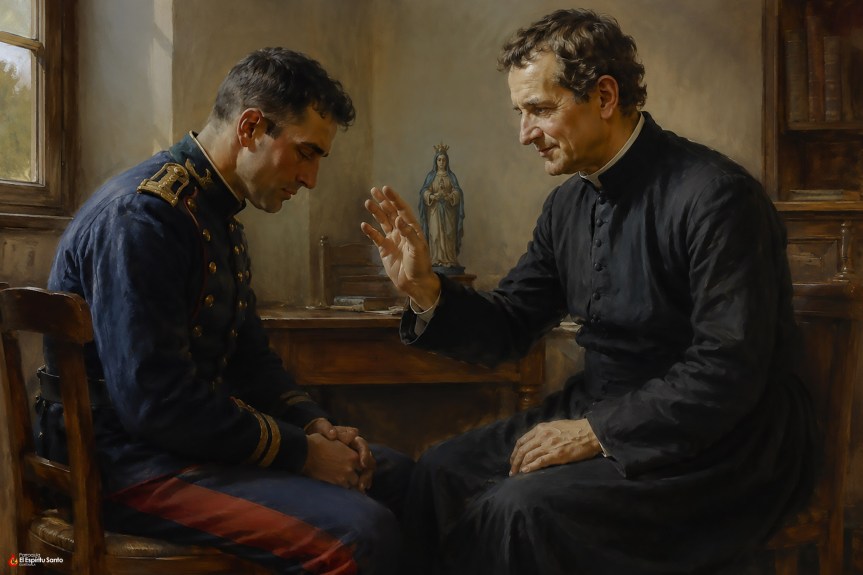 El militar enfermo y la bendición de Don&nbsp;Bosco